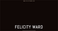 Desktop Screenshot of felicityward.com
